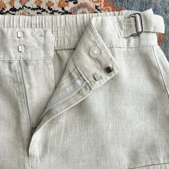 Athleta Velocity 100% Linen Cargo Pocket Skirt - Picture 6 of 11